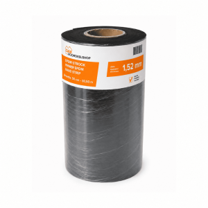 EPDM rol - 30,5 meter lengte - breedte 50 cm- dikte 1,52 mm - per rol