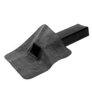 EPDM Stadsuitloop / zijuitloop 45° zelfklevend 60 x 80 mm x 300 mm