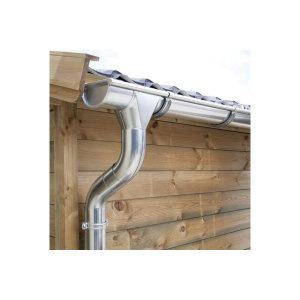 Verzinkte dakgootset compleet - dubbelzijdig - zink - 340-1360 cm