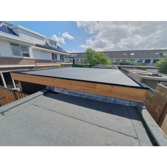 Europees EPDM Dakpakket compleet 1,20 mm dik - 4,20 meter breed