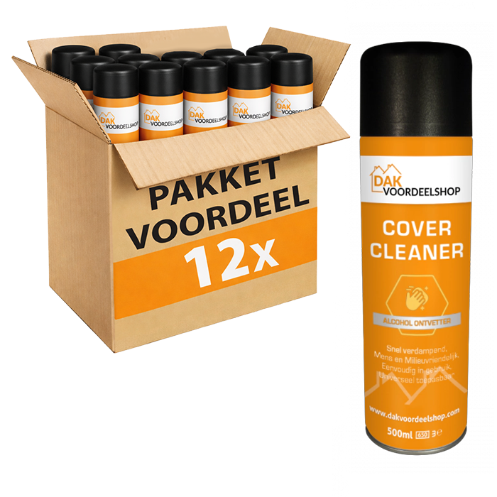 12 stuks Covercleaner 500 ml - pakketvoordeel