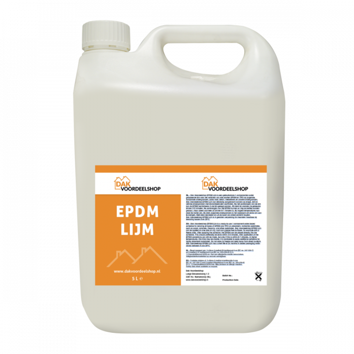 EPDM hechtlijm op waterbasis 5 liter
