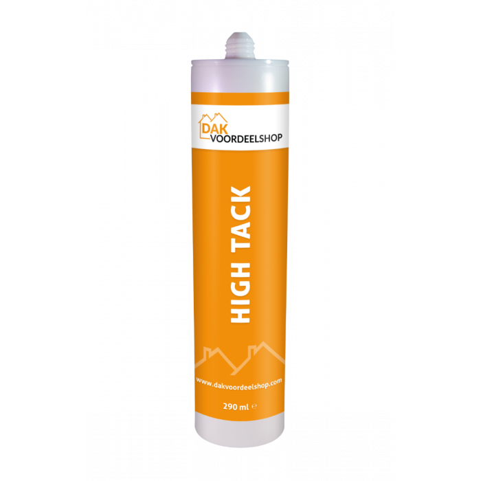 Dakvoordeelshop High Tack kit 290 ml (zwart) - voorkant