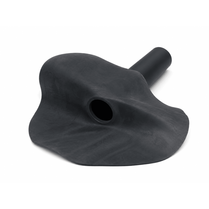 Dakdoorvoer rond HWA PE Ø 63 mm met EPDM slabbe 30cm compleet