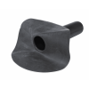 Dakdoorvoer rond HWA PE Ø 75 mm met EPDM slabbe 30cm compleet